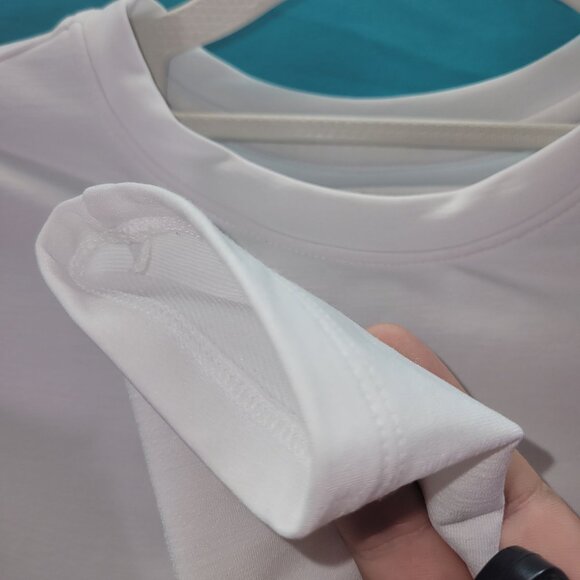 BCG Cold Weather Long Sleeve Shirt White Size M - Picture 5 of 12